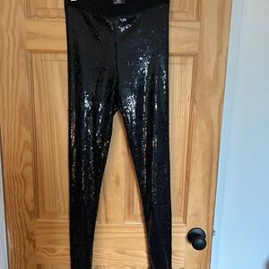 Avenue Montagne Sequin Leggings - Size 4